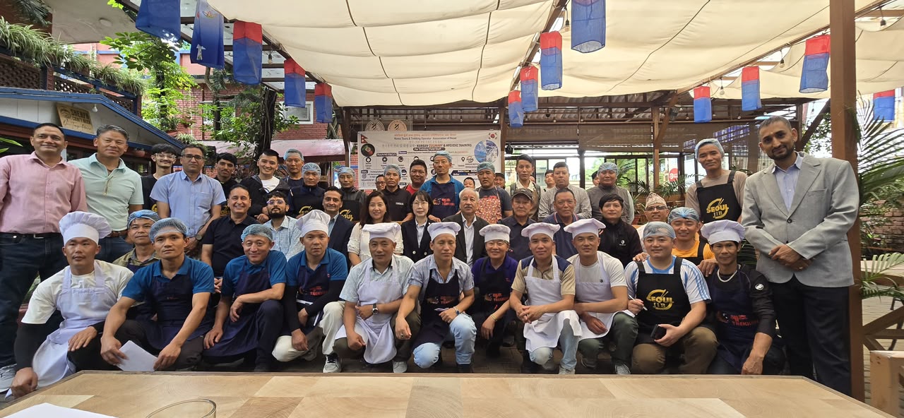 As Korean tourist arrivals grow, trekking staff get specialized food training