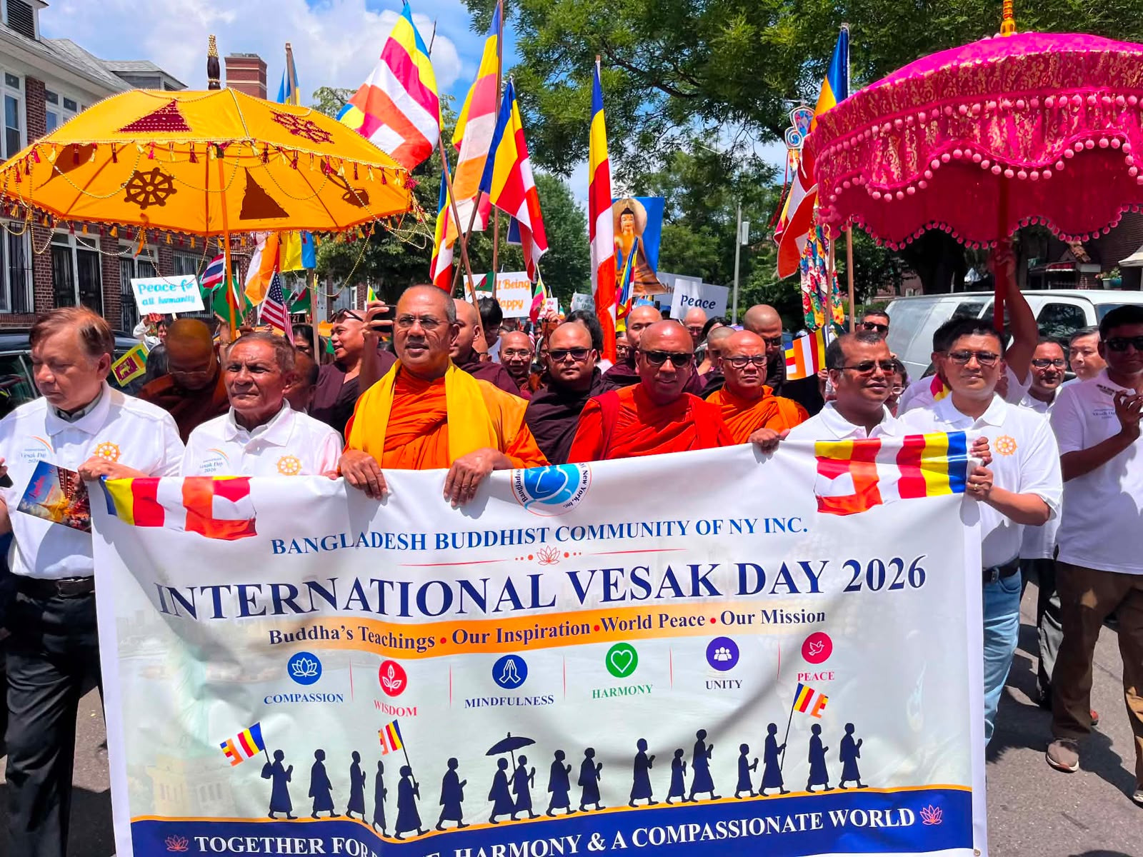New York Mayor Mamdani joins Buddhist communities from 10 nations for historic Vesak Day gathering in Queens