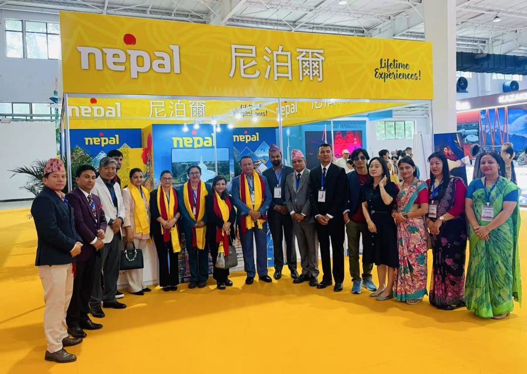 Nepal shines at Beijing International Tourism Expo 2025 with “Best Popularity Award”