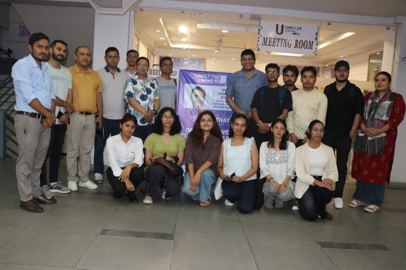 Dr. Basant Giri presents low-cost health research at Science Journalists’ Forum