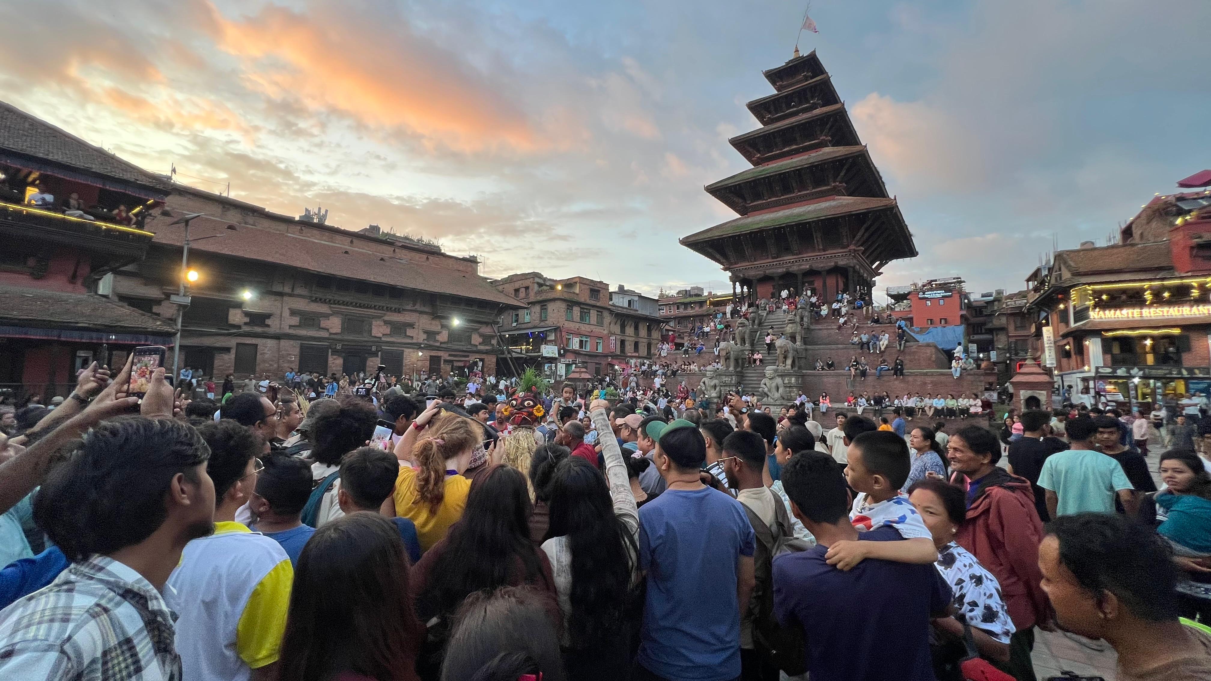 Gathemangal Festival brings Bhaktapur to life with tradition and fire