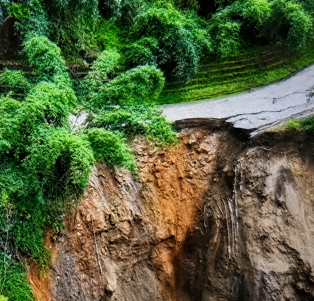 Kathmandu–Muglin roadway blocked after Krishnabhir road collapse