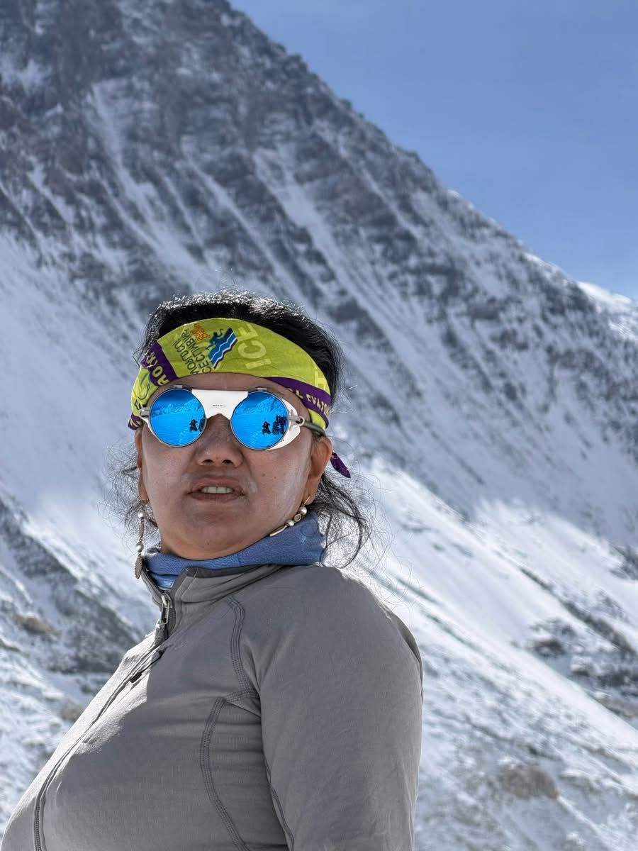 Mountain Queen Lhakpa Sherpa conquers Everest for a record 11th time