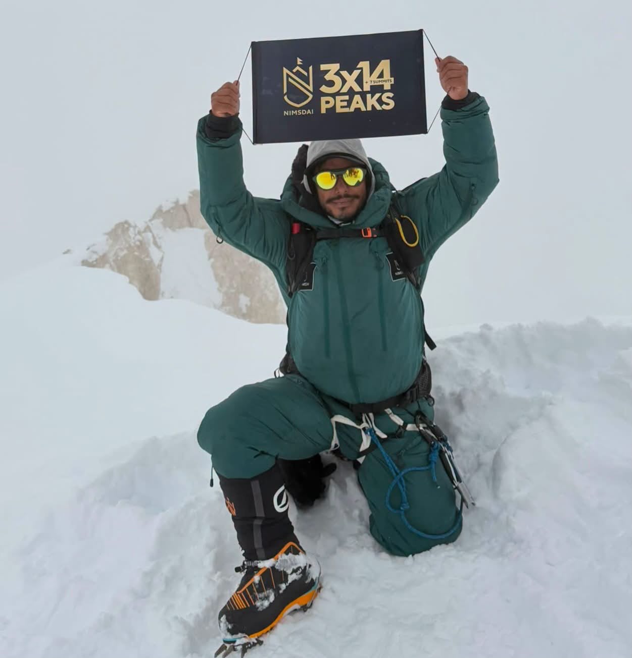 Nimsdai makes 57 summits of 8000ers, 29 without O2, Cho Oyu remains for 14 peaks hat-trick