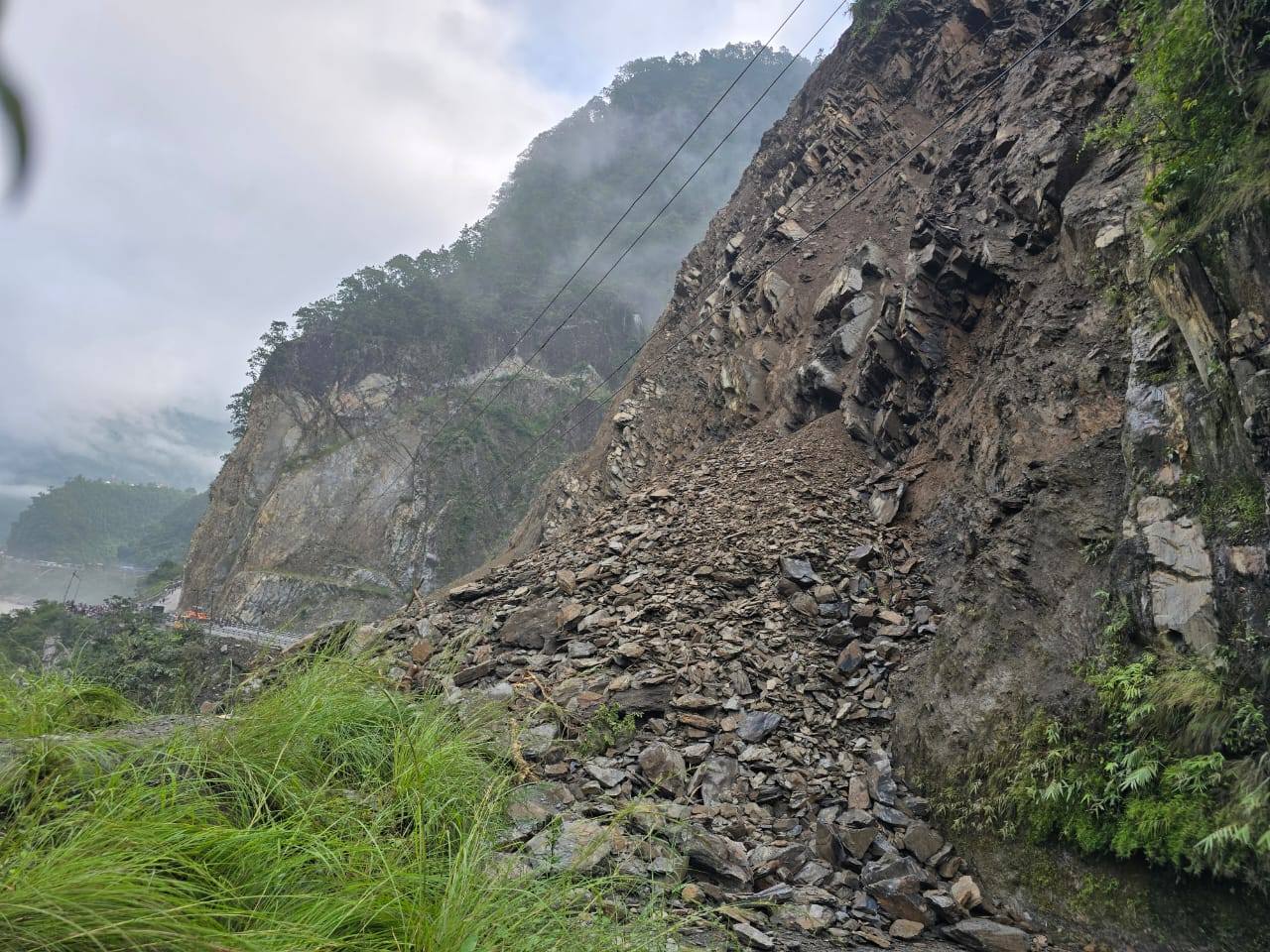 Heavy rains trigger landslides, disrupting key highways and holiday travel
