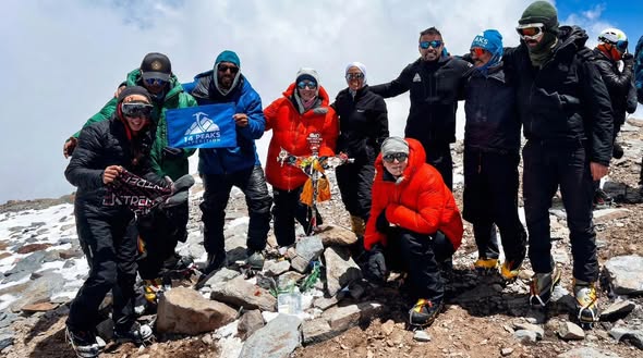 14 Peaks Expedition team summits Mt Aconcagua despite harsh season