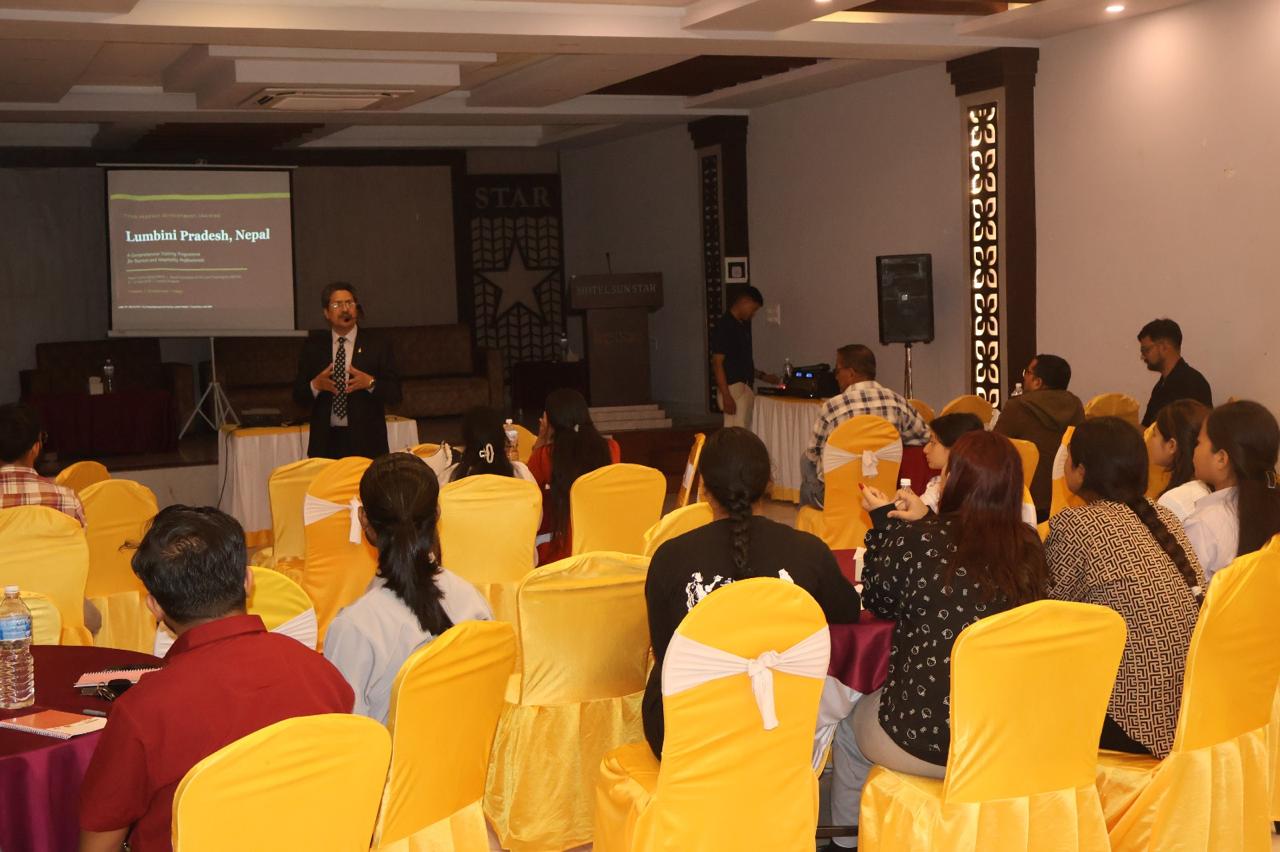 NATTA Lumbini Province launches tour product development training in Bhairahawa