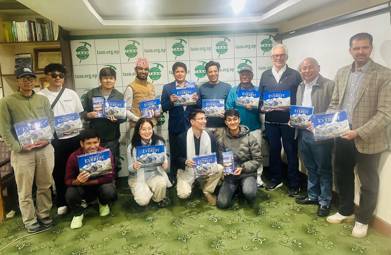 TAAN, Map House launch pictorial guide covering all three faces of Everest