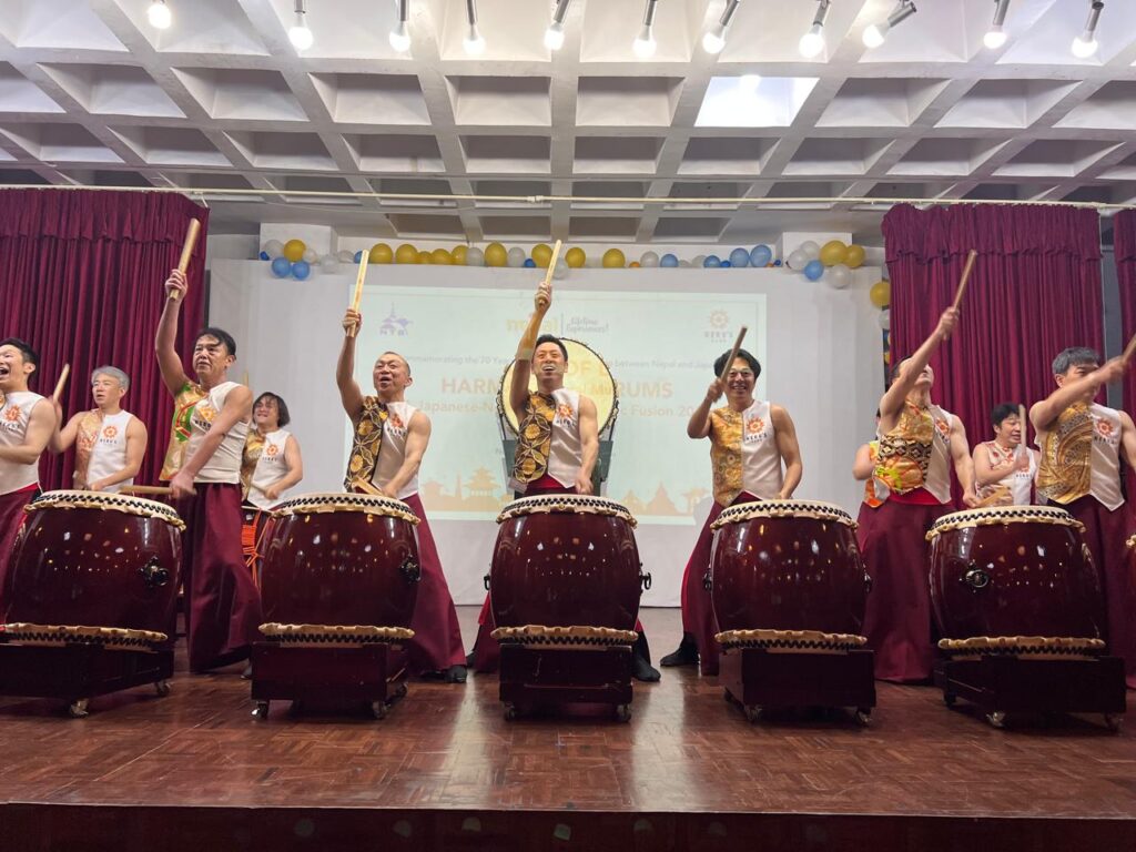 ‘Harmony of Drums’ marks 70 years of Nepal–Japan ties