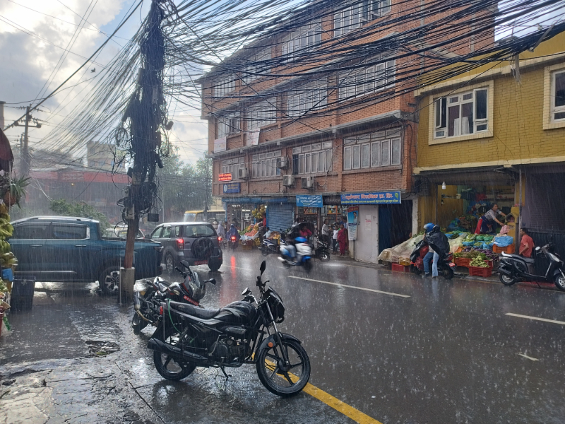 Rain Watch: Monsoon showers expected in Koshi, Lumbini, Bagmati, and Gandaki provinces